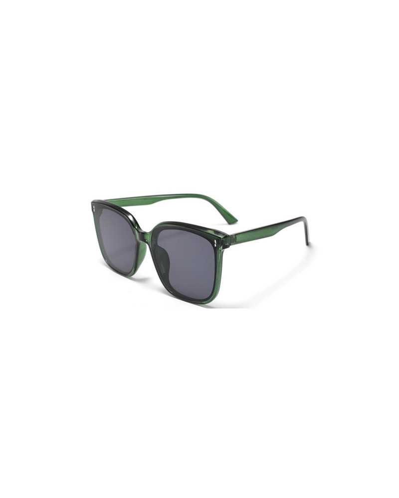 Double Dee - Green Oversized Sunglasses