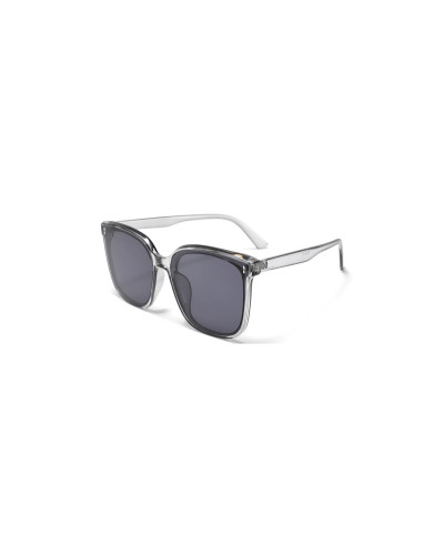 Double Dee - Grey Oversized Sunglasses