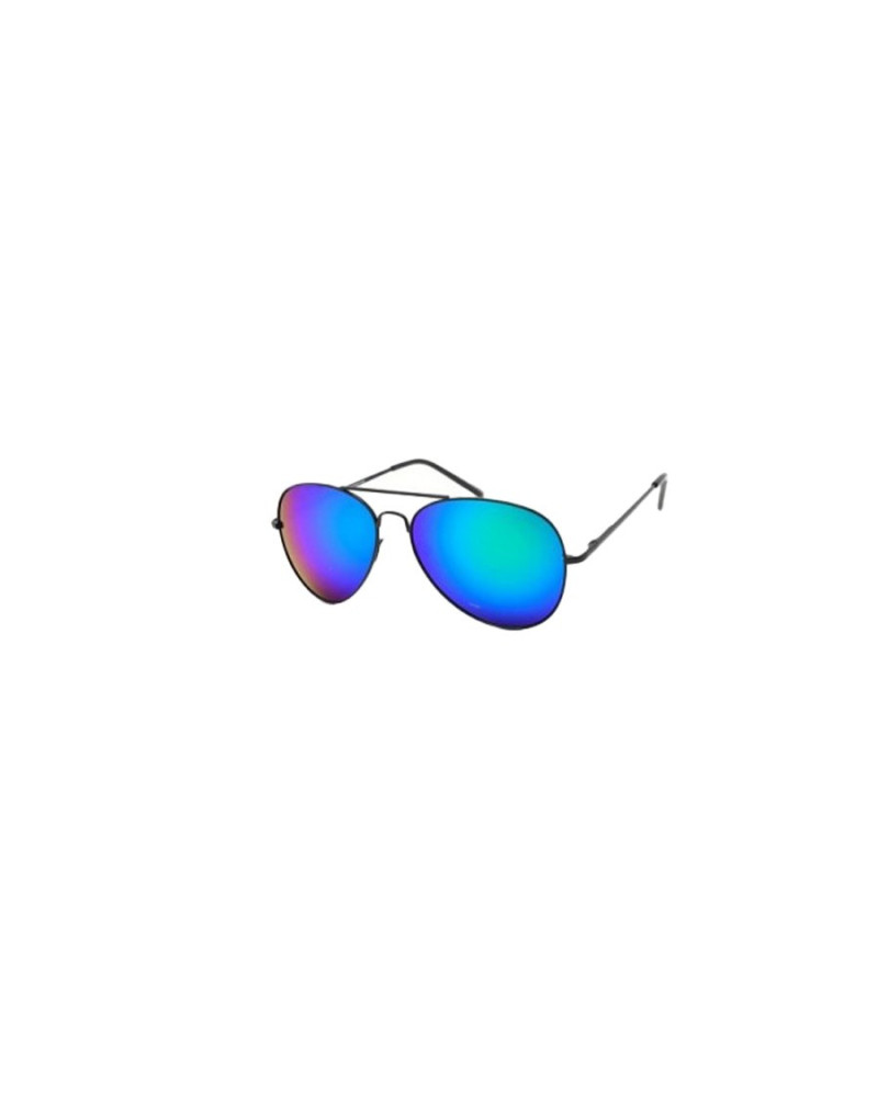 Aviator Black - Blue Green