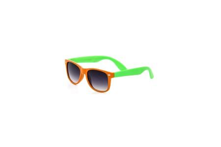 Vanellope - Orange & Green Classic Kids Sunglasses