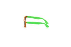 Vanellope - Orange & Green Classic Kids Sunglasses