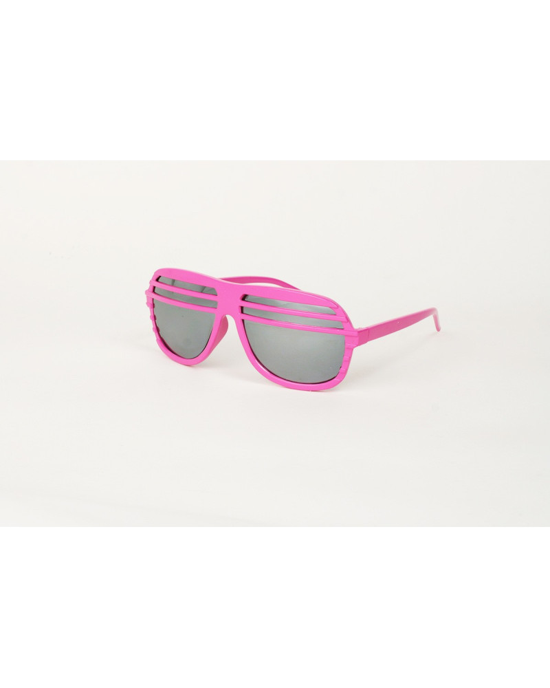 Kanye - Shutter Shades - Pink Mirror Party Sunglasses