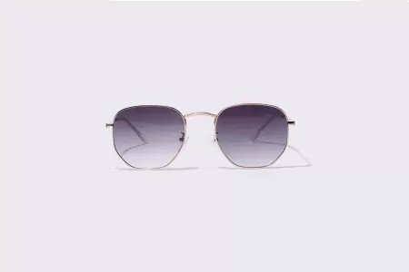 Mila - Light Purple Round Sunglasses