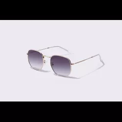 Mila - Purple Round Light Lens Sunglasses for Women