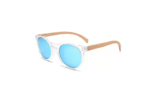 Skylar - Clear Blue RV Polarised Wood Sunglasses