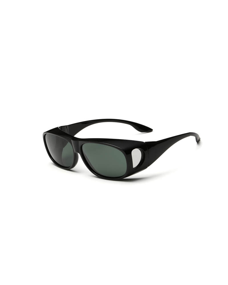 Polarised regular fitover sunglasses - Black G15