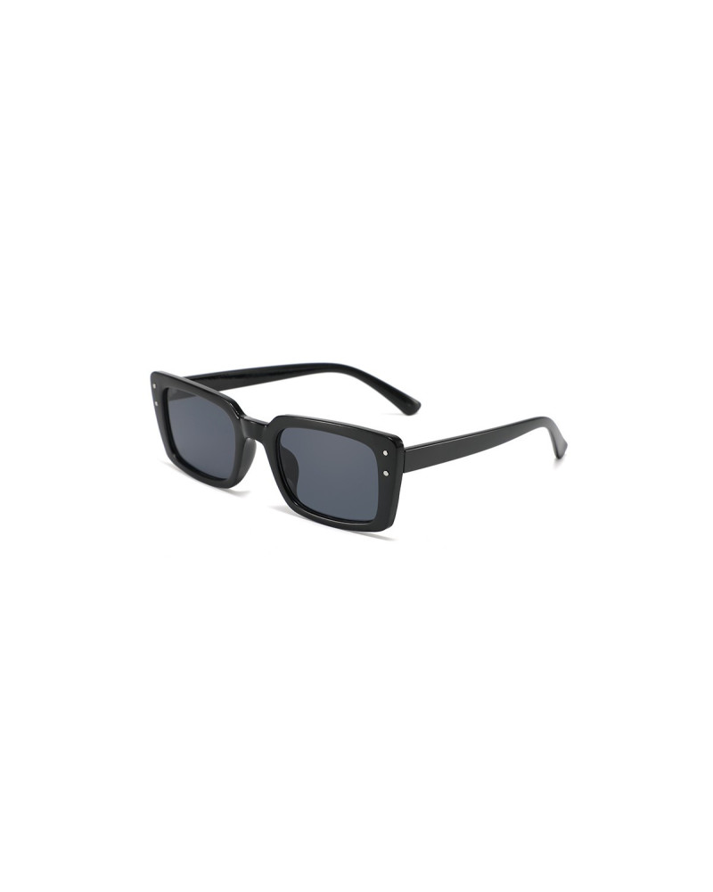 Mika - Black Rectangle Sunglasses