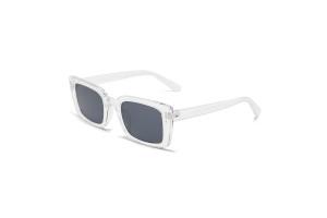Mika - Clear Rectangle Sunglasses