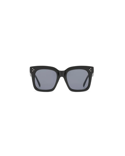 Tyra - Black Square Sunglasses