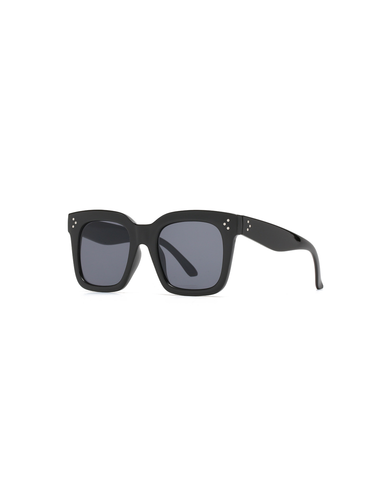 Tyra - Black Square Sunglasses