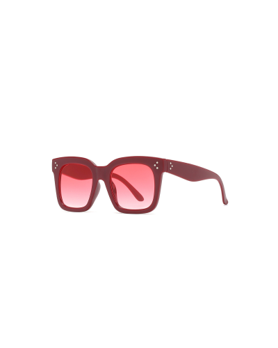 Red Square Oversized Sunglasses